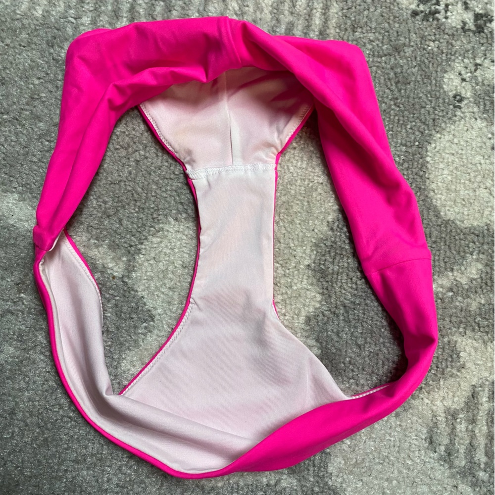 Victoria’s Secret PINK Swim Pink Bikini Bathing Suit Bottom - Picture 4 of 5